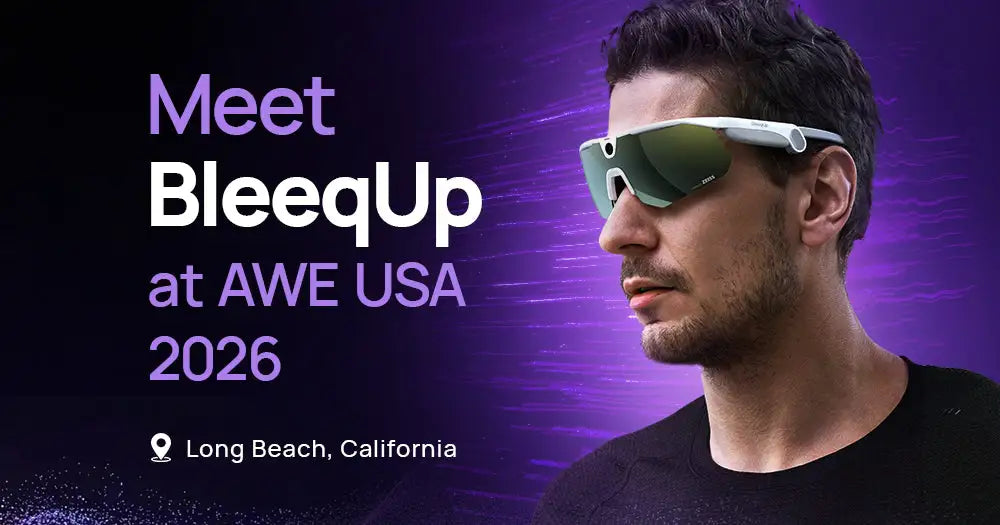 BleeqUp 於 AWE USA 2026:為騎行而生的空間 AI