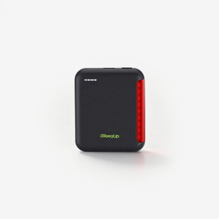 BleeqUp Power Plus battery extension in black with a red accent