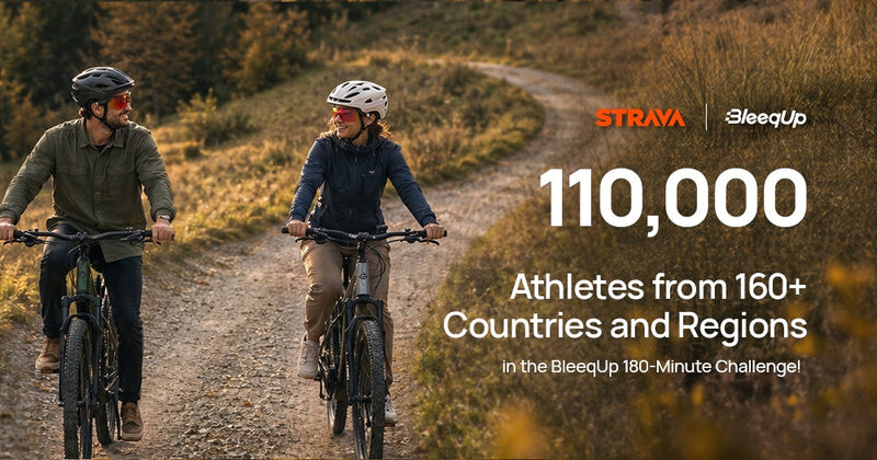 Over 109K Athletes Across 32 Countries Crush Bleequp's 180-Minute Strava Challenge!