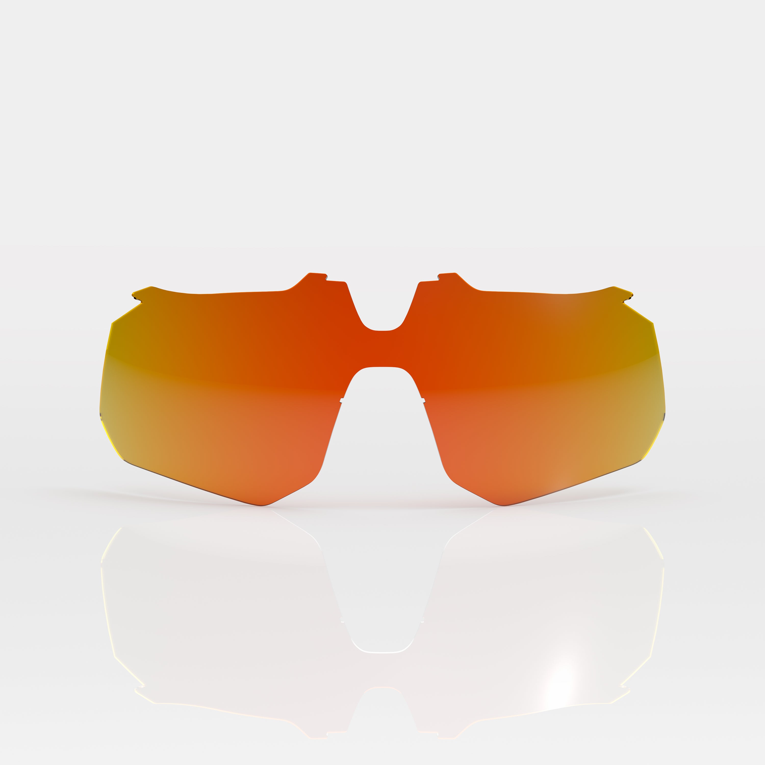 عدسة BleeqUp برتقالية حمراء