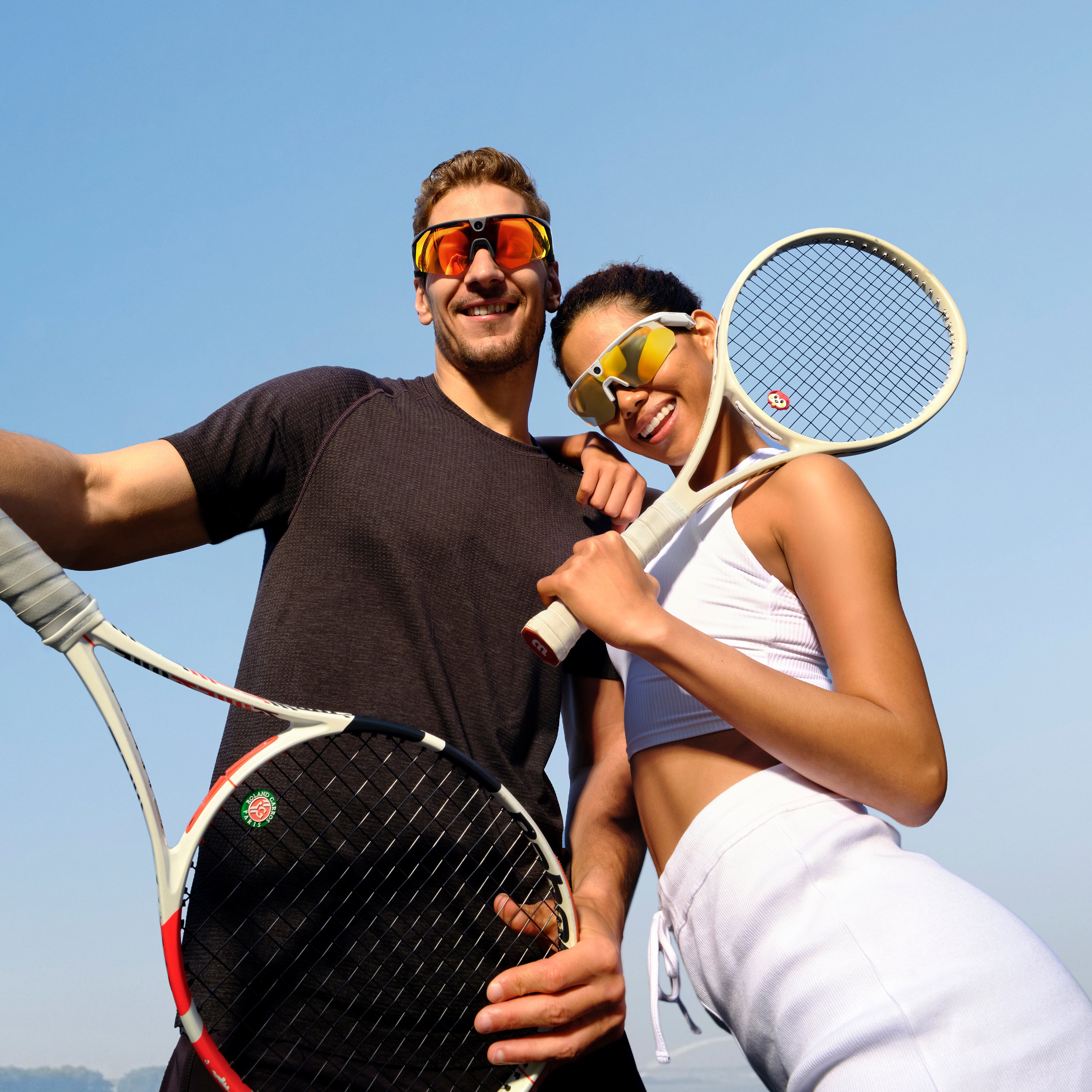 BleeqUp Ranger AI Sports Camera Glasses - Standard Lens