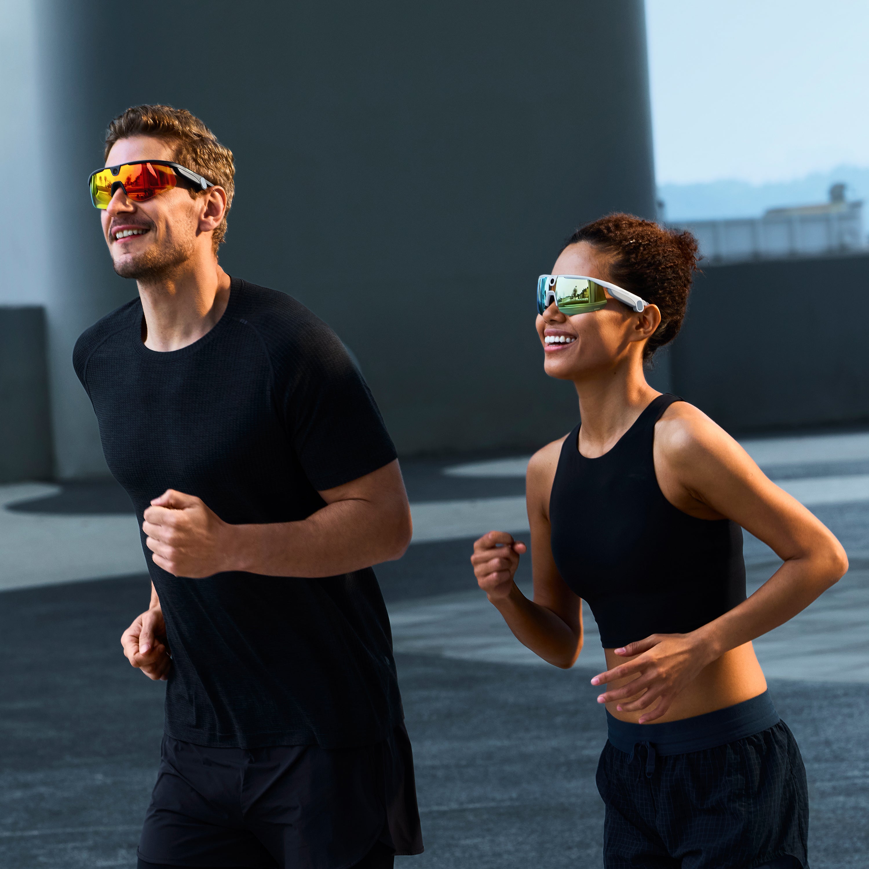 BleeqUp Ranger AI Sports Camera Glasses - Lenses by Zeiss